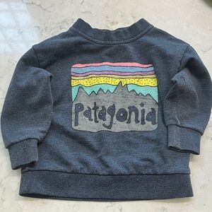 Patagonia Toddler Sweatshirt - Grey/Navy
